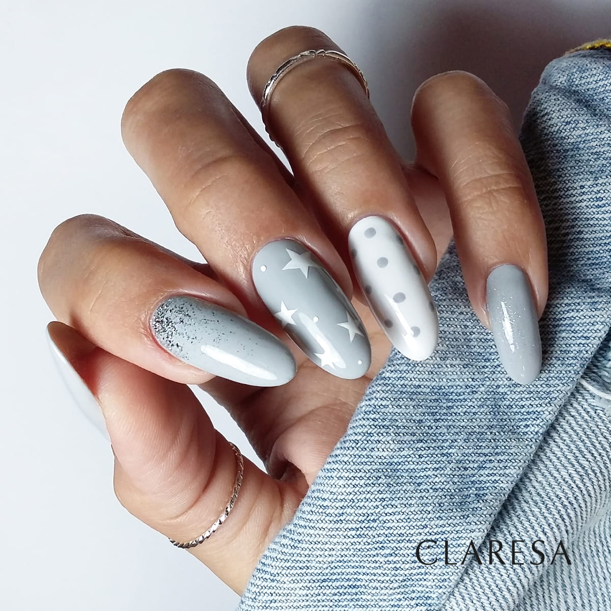 CLARESA UV/LED gél lakk 5g - GRAY 203