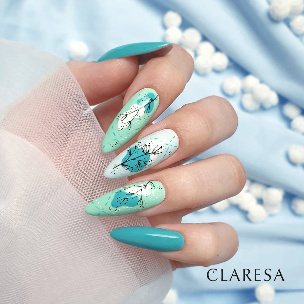 CLARESA UV/LED gél lakk 5g - MINT 3
