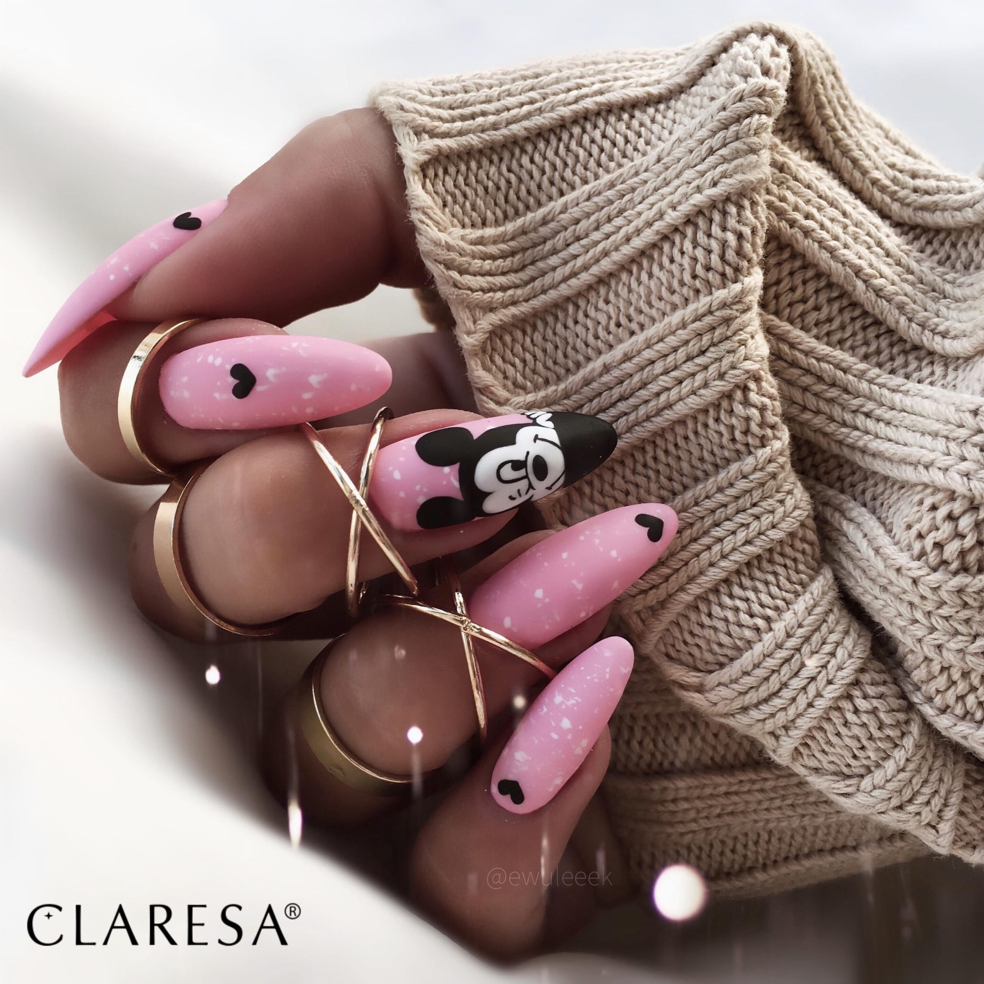 CLARESA UV/LED gél lakk 5g - PINK 513