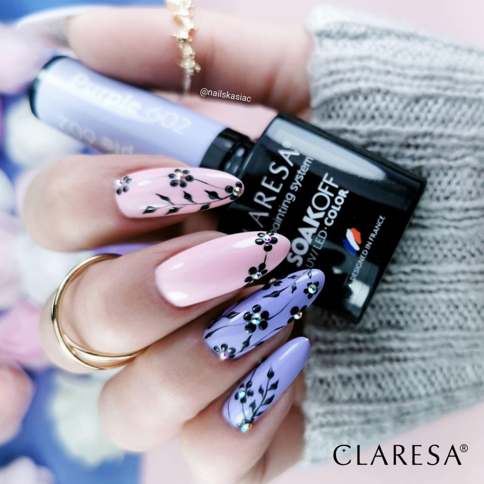 CLARESA UV/LED gél lakk 5g - PURPLE 602