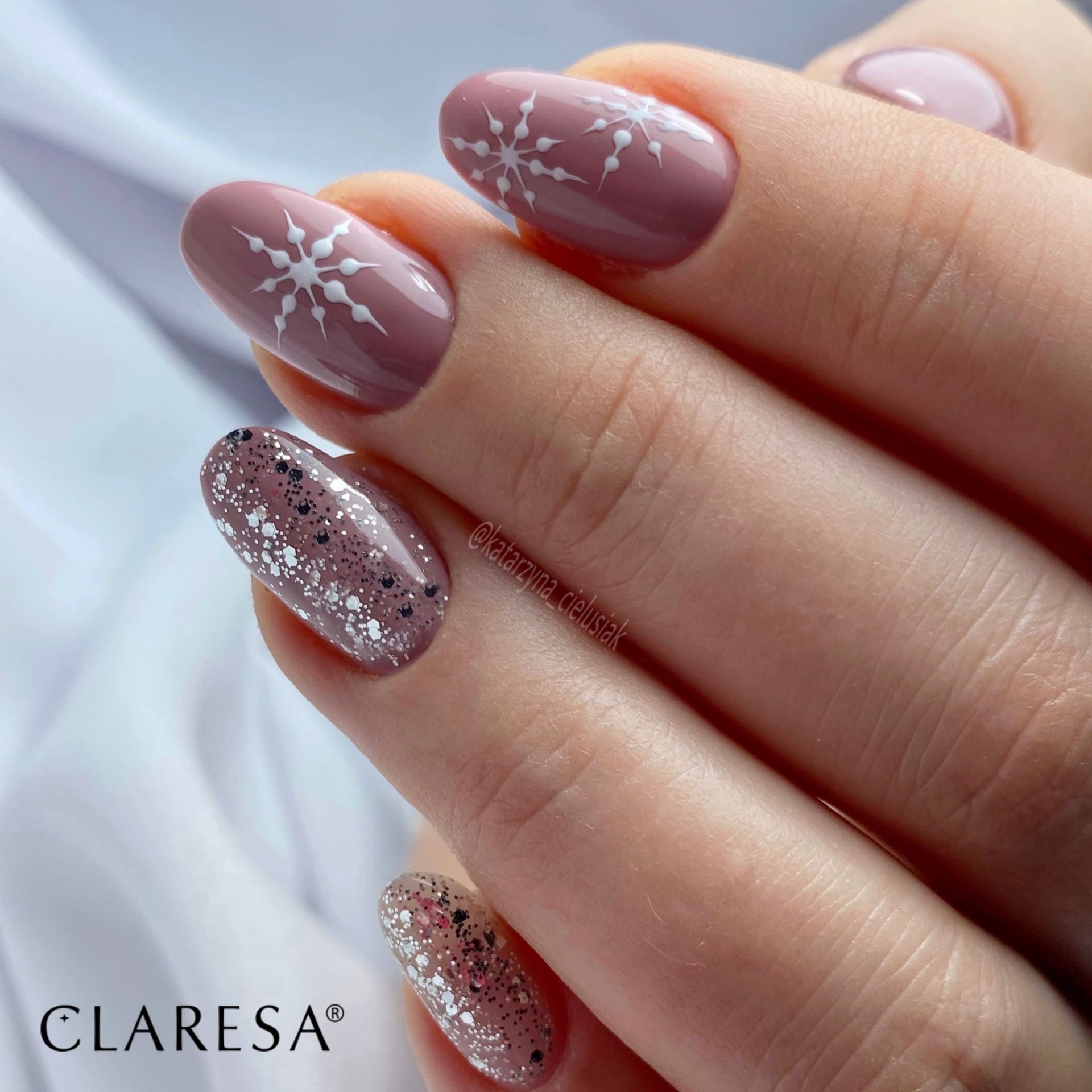 CLARESA UV/LED gél lakk 5g - Winter Wonderland 2