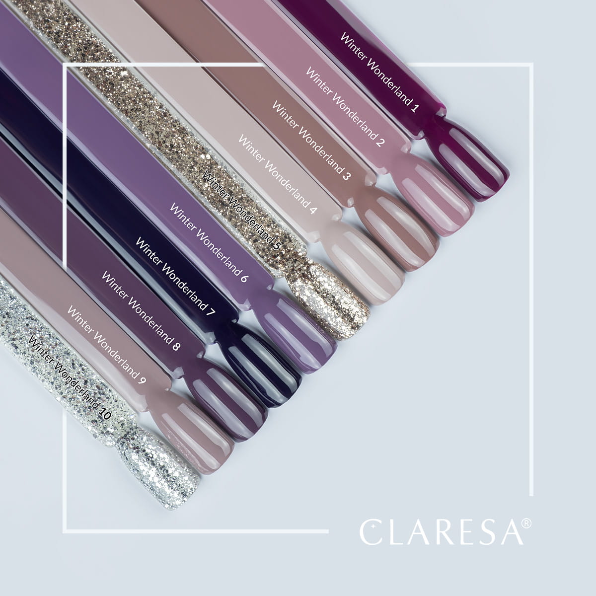 CLARESA UV/LED gél lakk 5g - Winter Wonderland 9