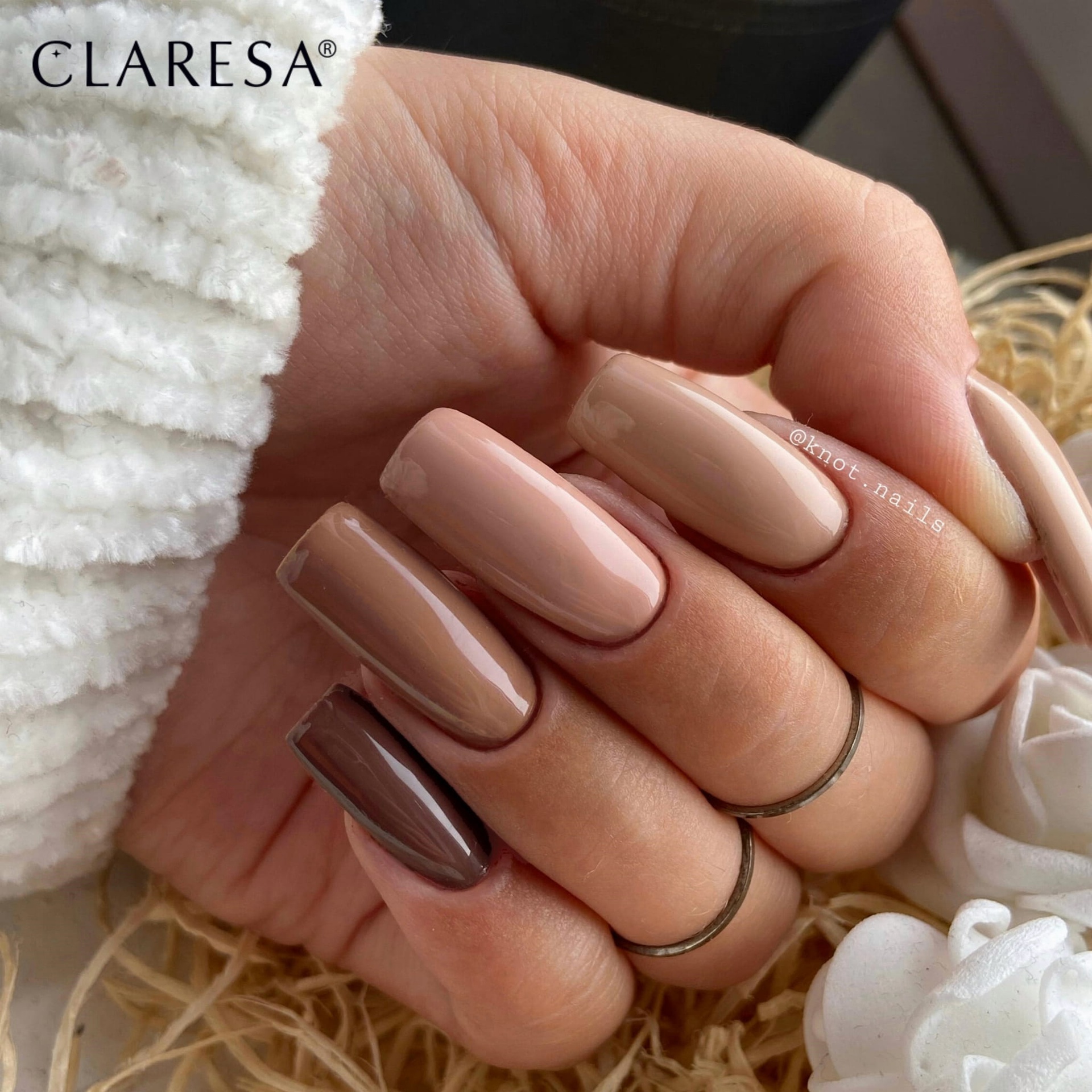 CLARESA UV/LED gél lakk 5g - PERFECT NUDE 1