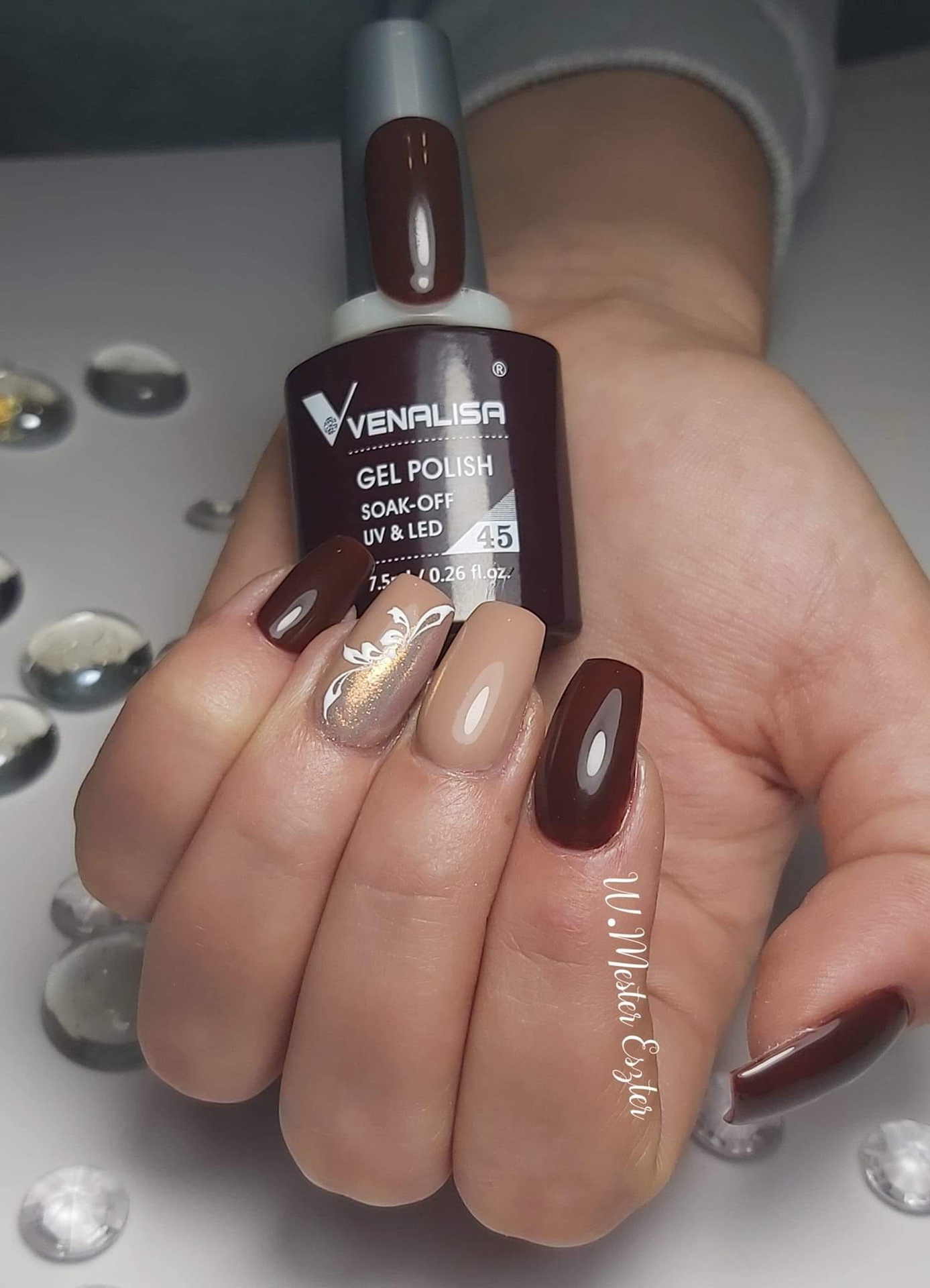 Venalisa UV/LED Gél Lakk No.045 7.5 ml