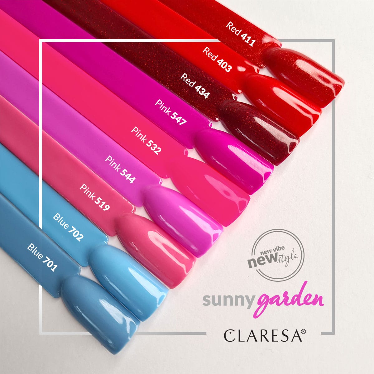 CLARESA UV/LED gél lakk 5g - PINK 547