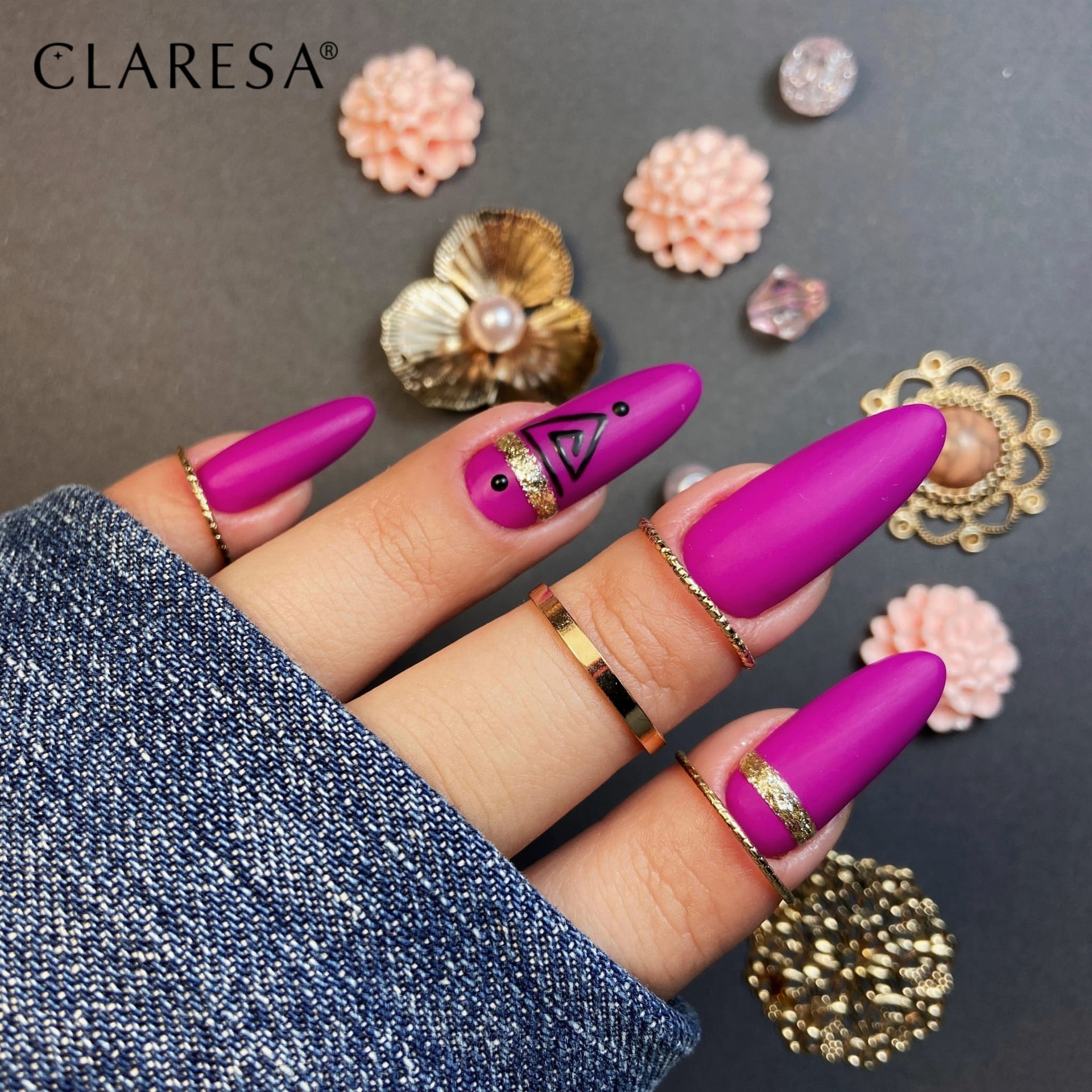 CLARESA UV/LED gél lakk 5g - PINK 549