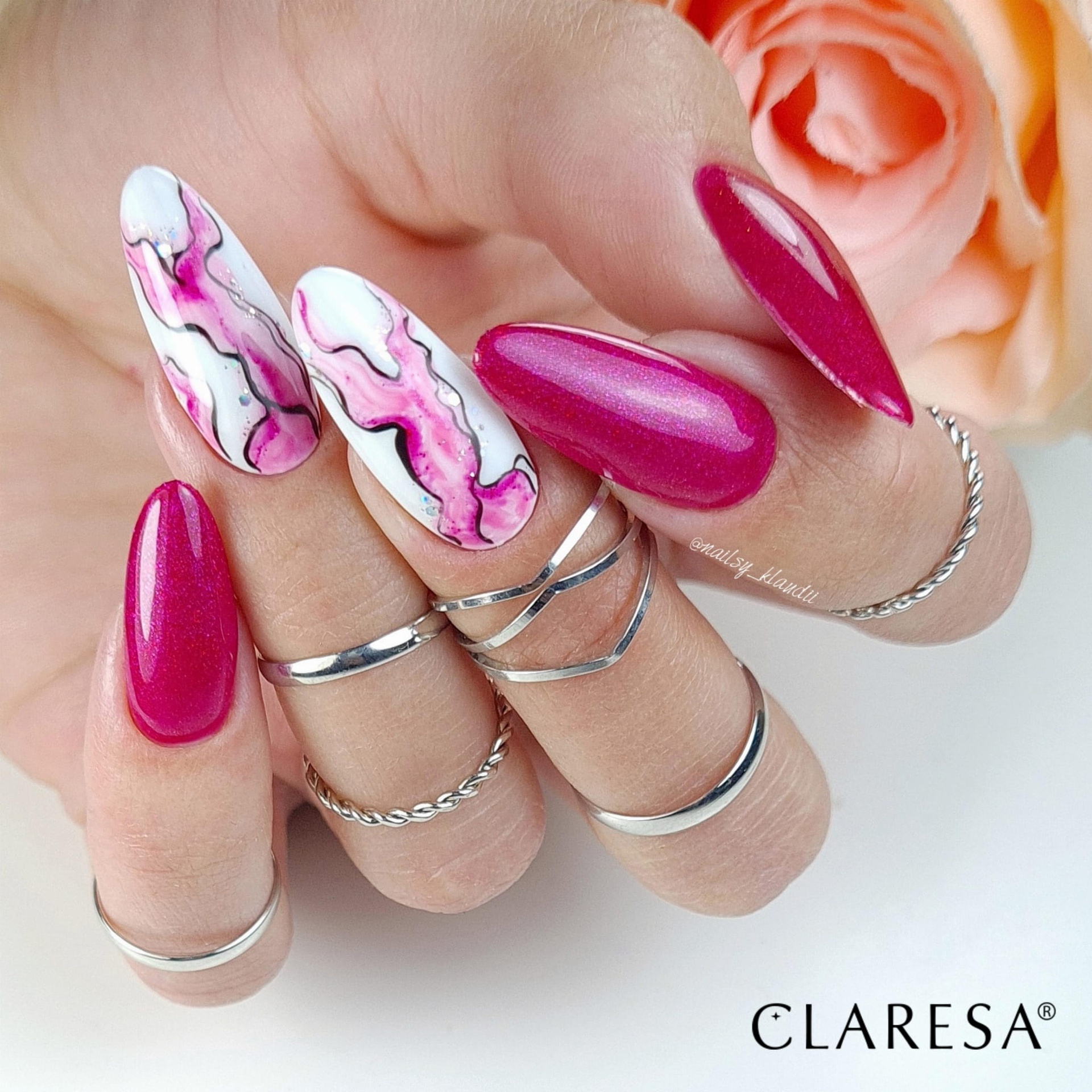 CLARESA UV/LED gél lakk 5g - PINK 551