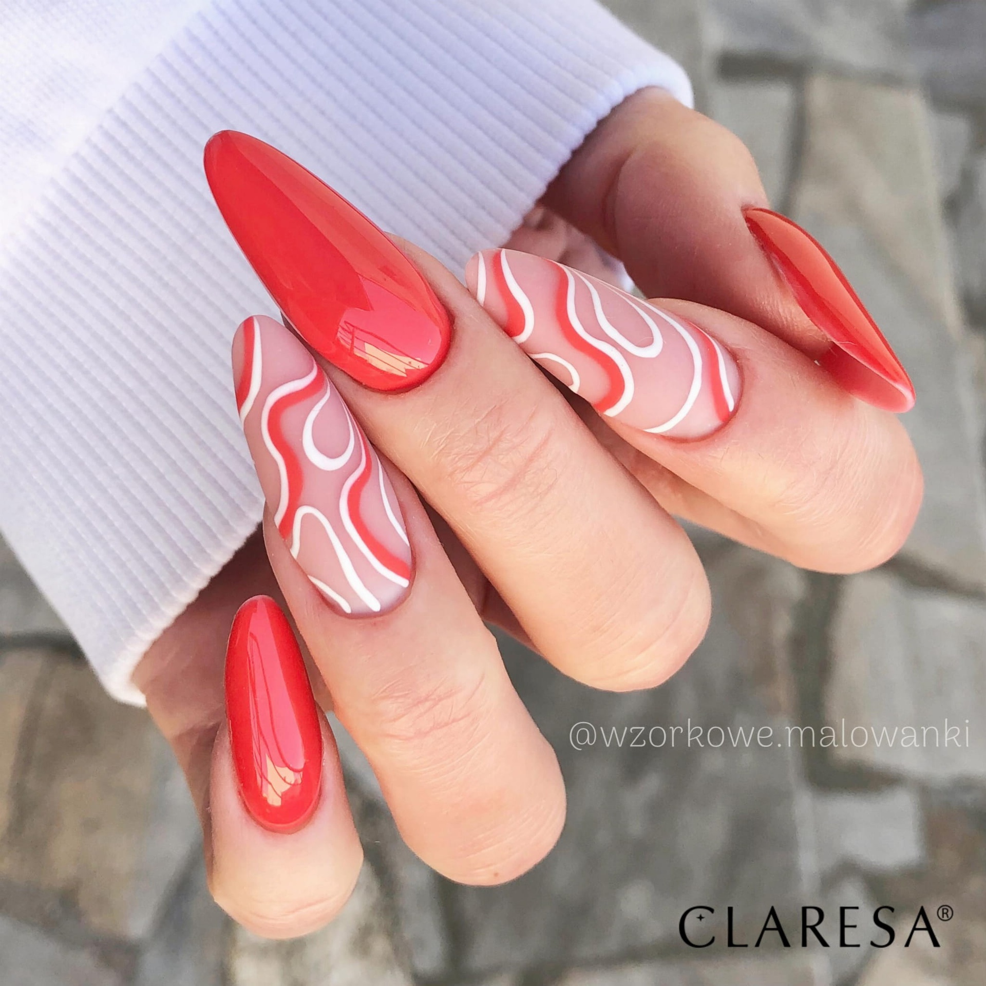 CLARESA UV/LED gél lakk 5g -RED 400