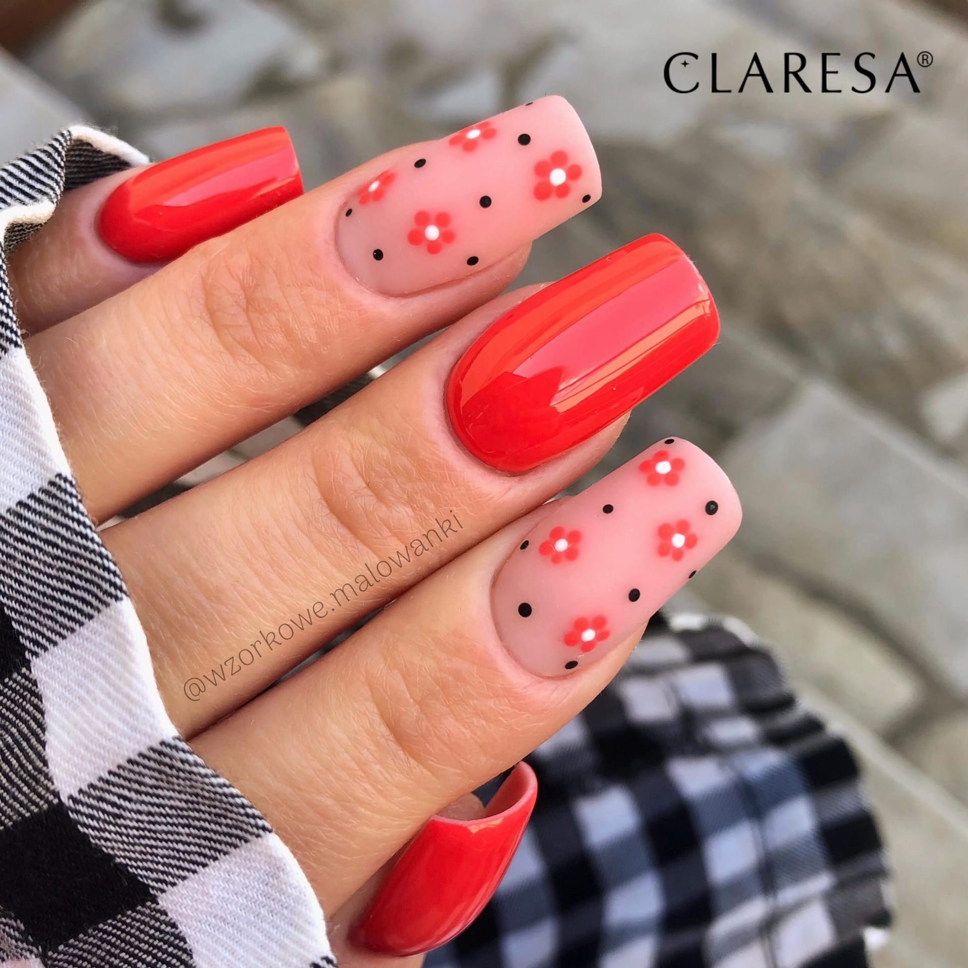 CLARESA UV/LED gél lakk 5g -RED 400