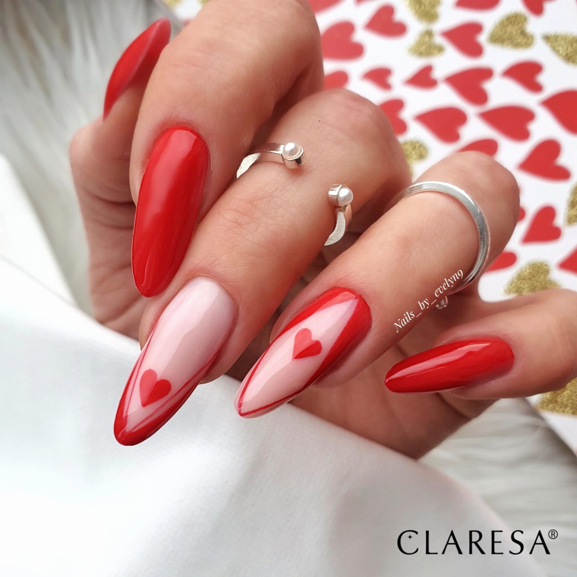 CLARESA UV/LED gél lakk 5g -RED 406