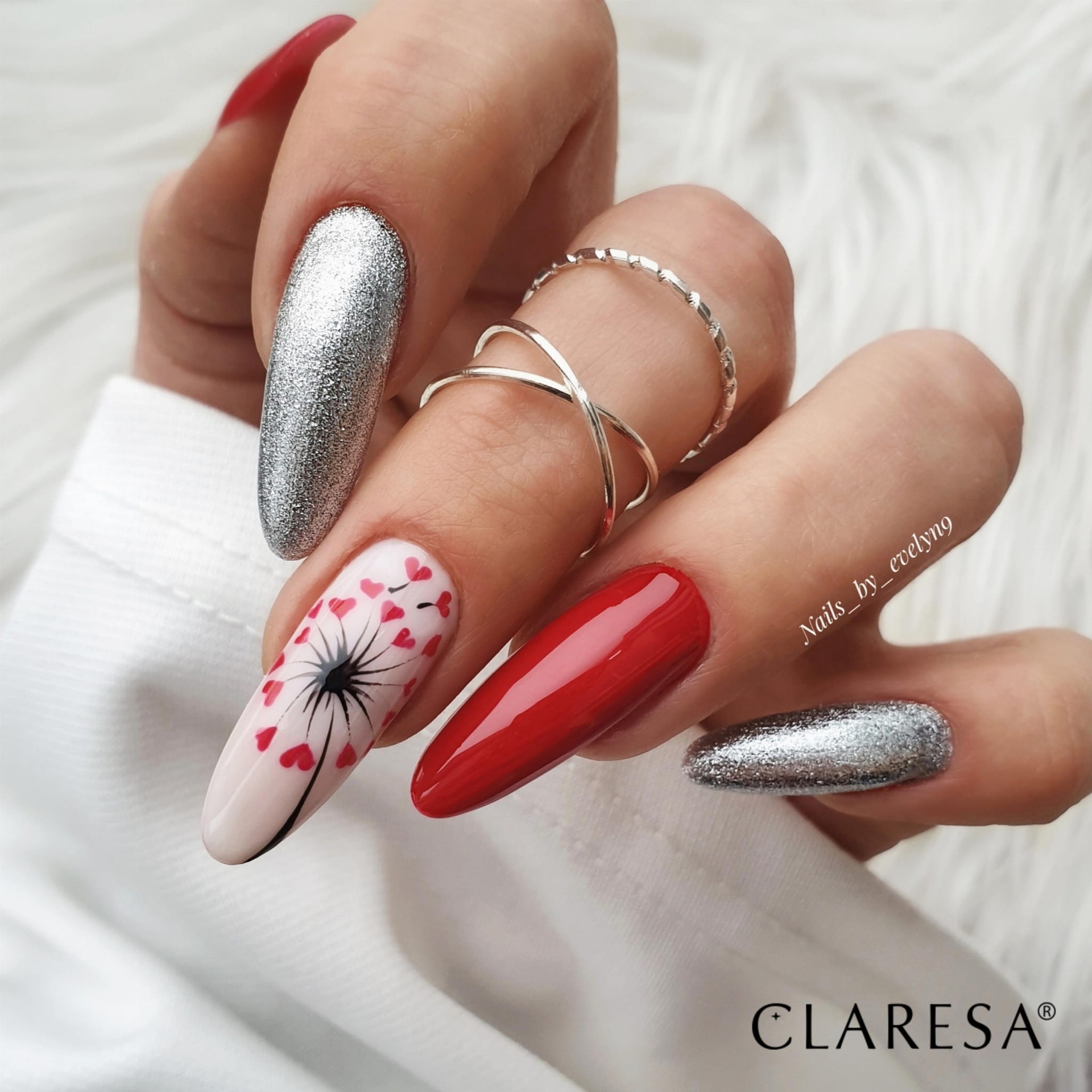 CLARESA UV/LED gél lakk 5g -RED 419