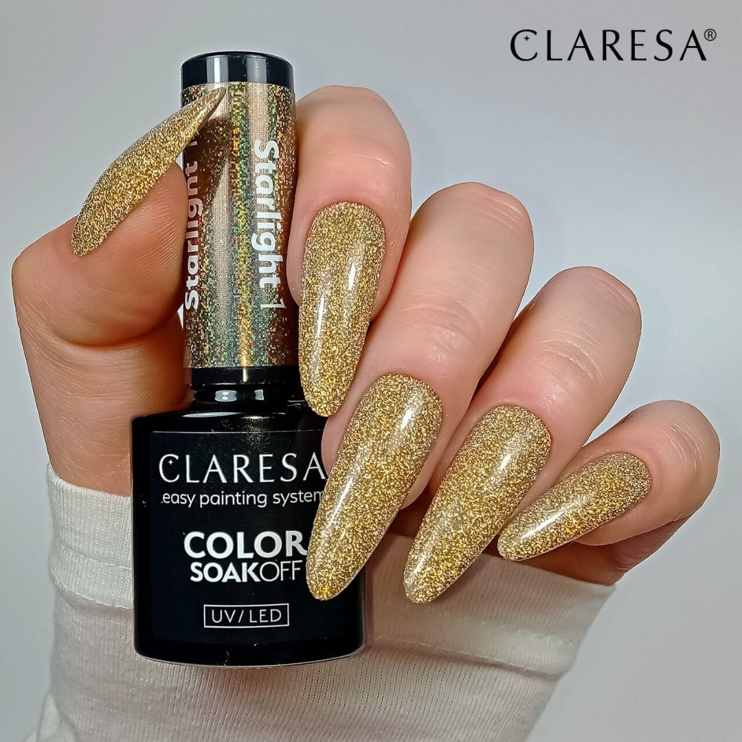 CLARESA UV/LED gél lakk 5g - STARLIGHT 01