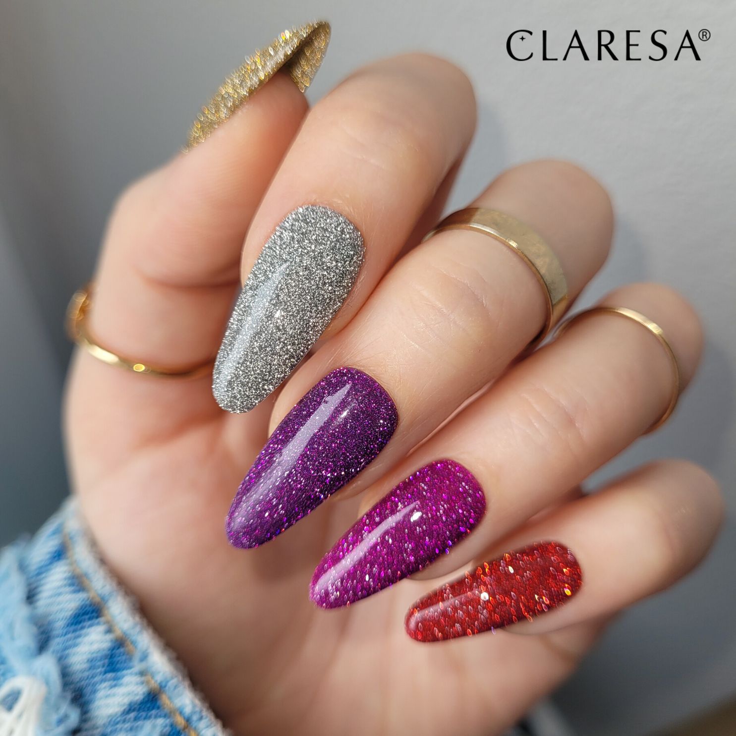 CLARESA UV/LED gél lakk 5g - STARLIGHT 01