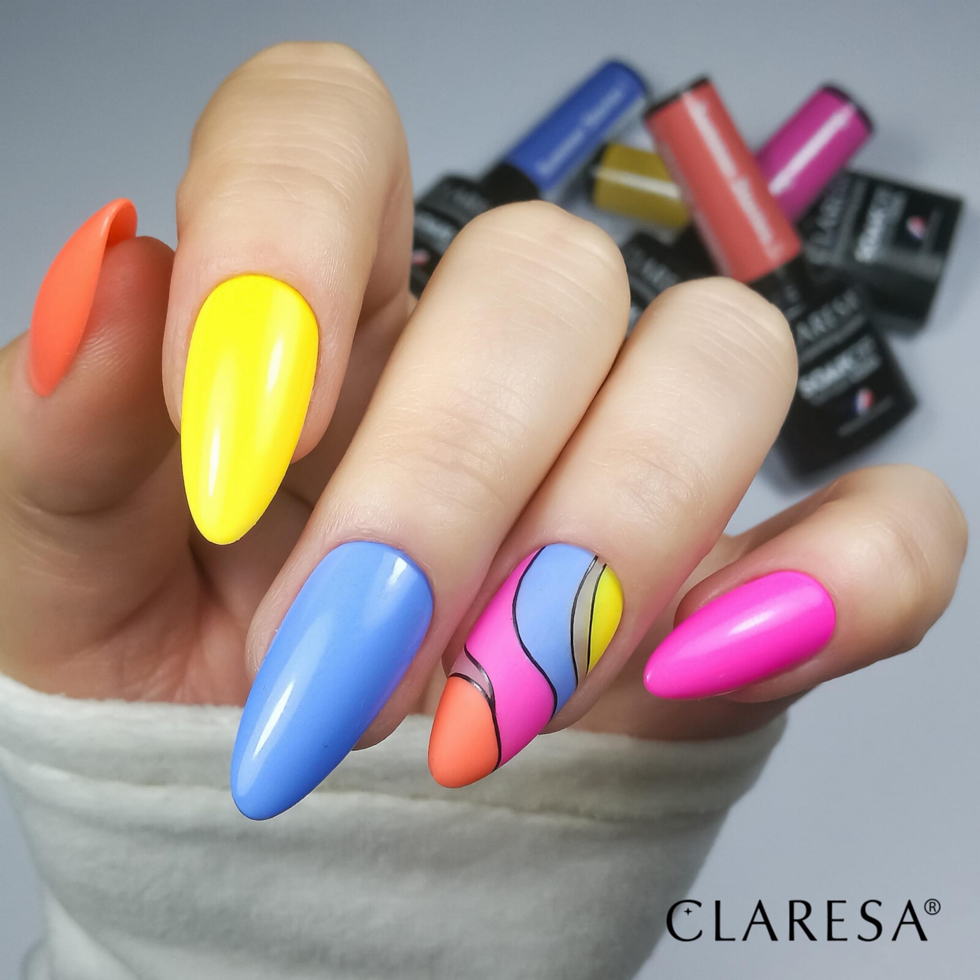 CLARESA UV/LED gél lakk 5g - SUMMER STORIES 1