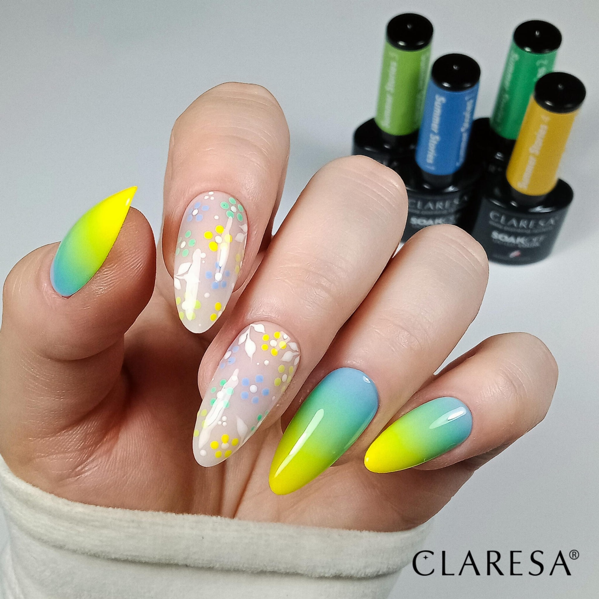CLARESA UV/LED gél lakk 5g - SUMMER STORIES 1
