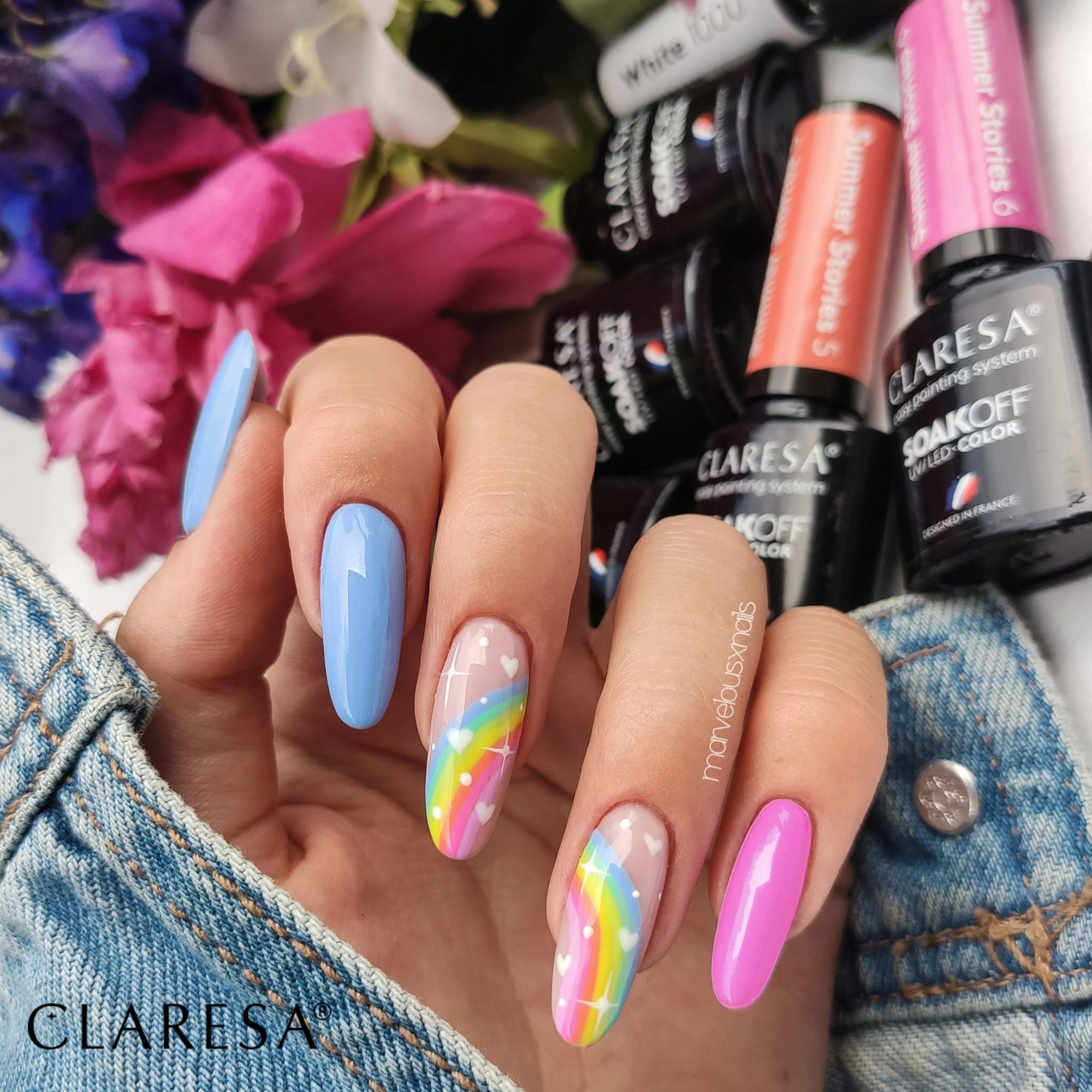 CLARESA UV/LED gél lakk 5g - SUMMER STORIES 1