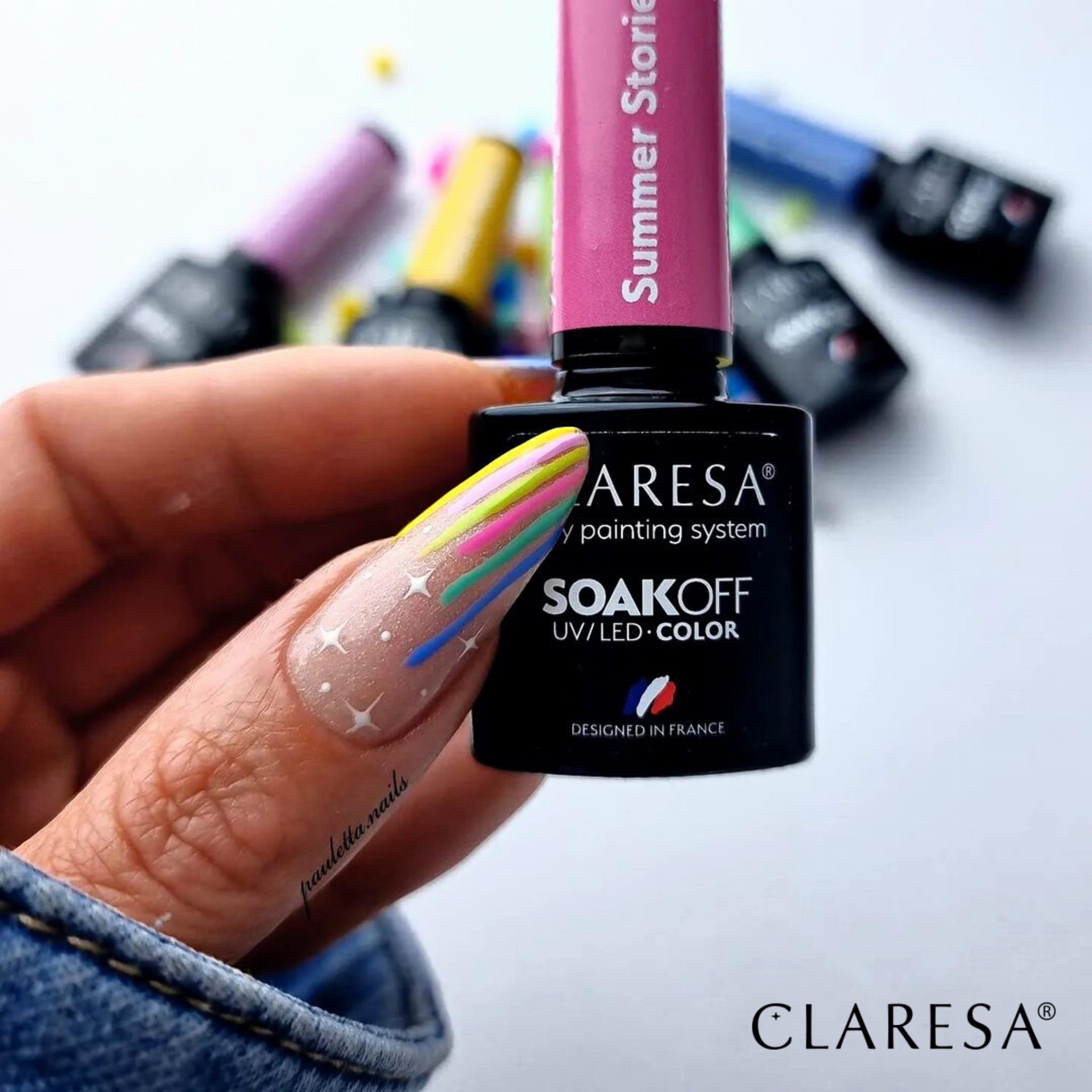 CLARESA UV/LED gél lakk 5g - SUMMER STORIES 6