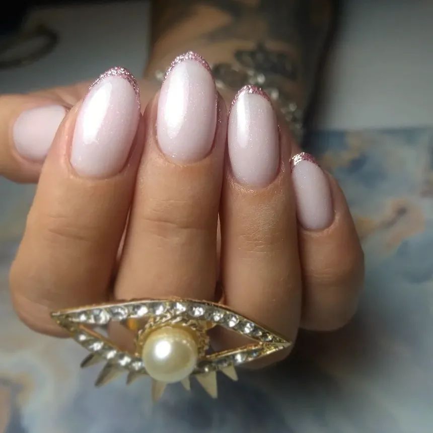 SEMILAC Extend 5in1 - 7 ml - No. 806 Glitter Delicate Pink