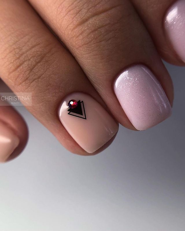 SEMILAC Extend 5in1 - 7 ml - No. 806 Glitter Delicate Pink