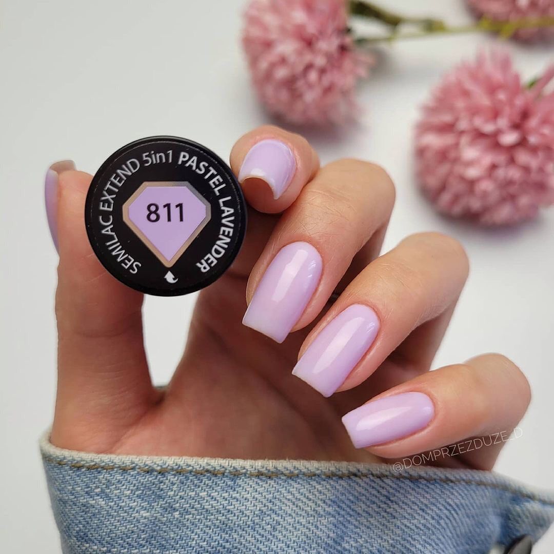 SEMILAC Extend 5in1 - 7 ml - No. 811 Pastel Lavender