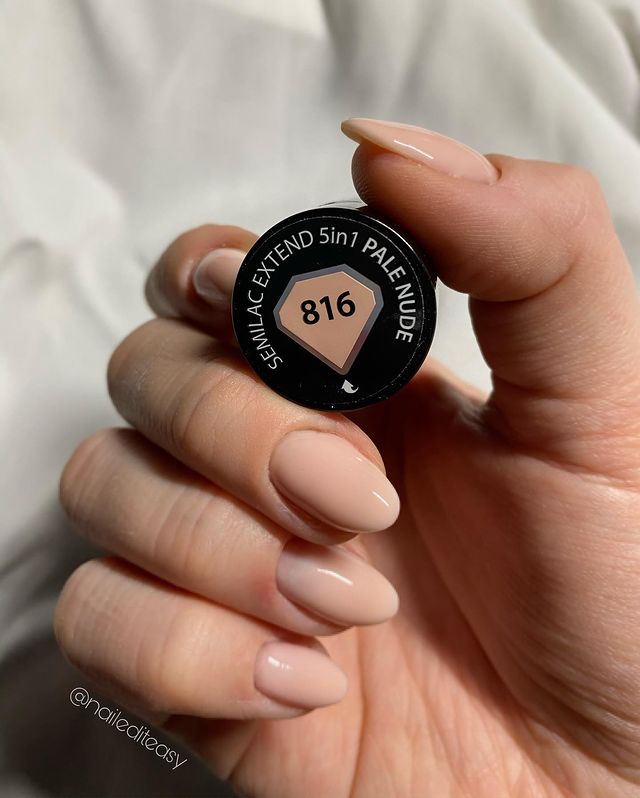 SEMILAC Extend 5in1 - 7 ml - No. 816 Pale Nude