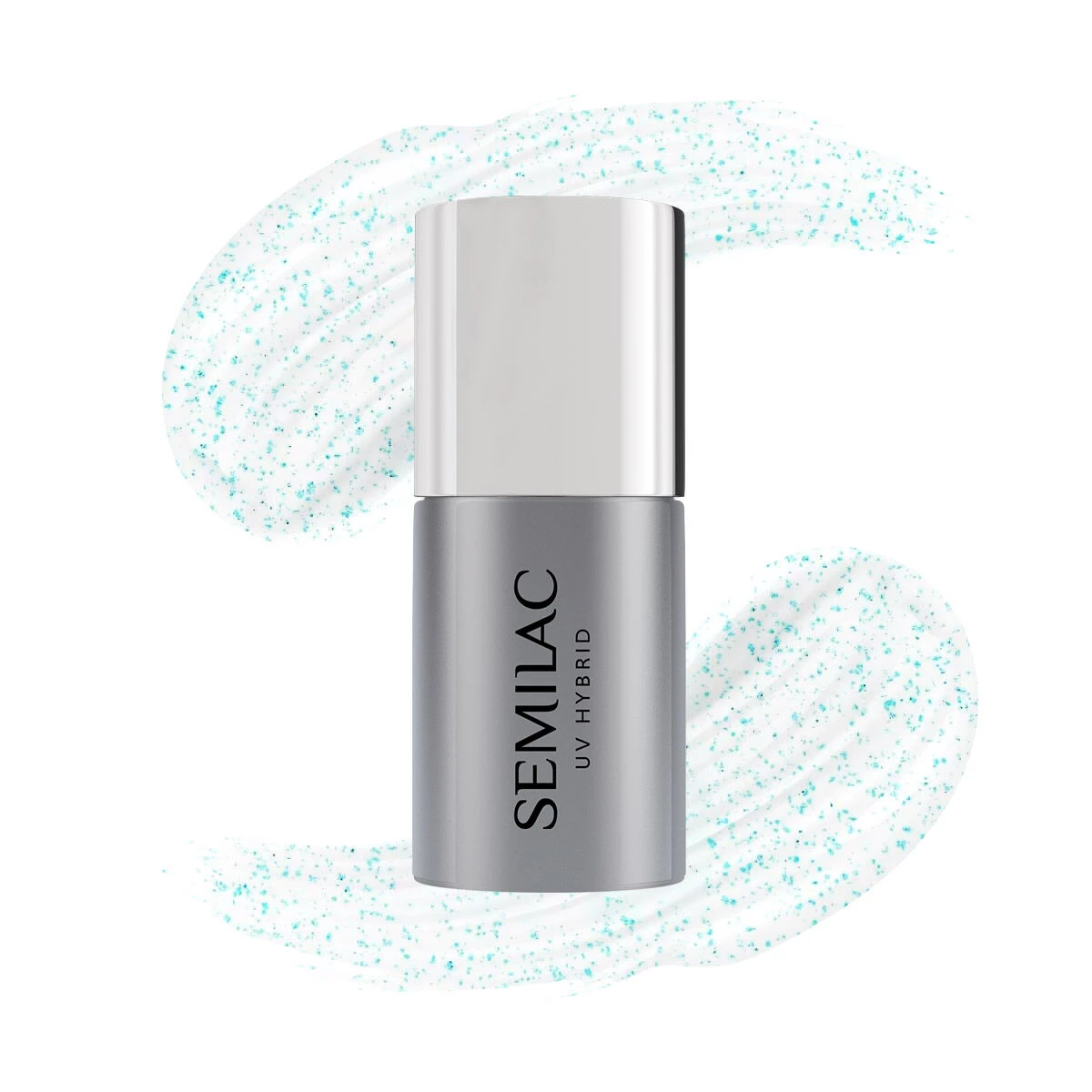 SEMILAC TOP - fixálásmentes Sparkling Blue No.T18 7ML 