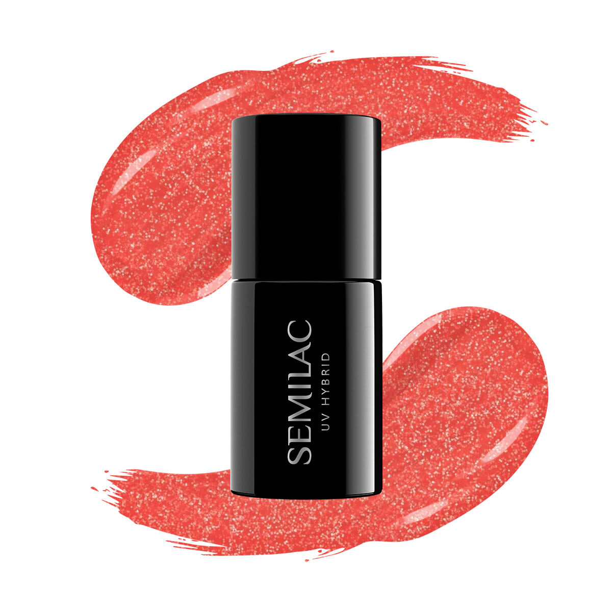 SEMILAC UV/LED Gél Lakk 7ml - 392 - Red HeartBreaker