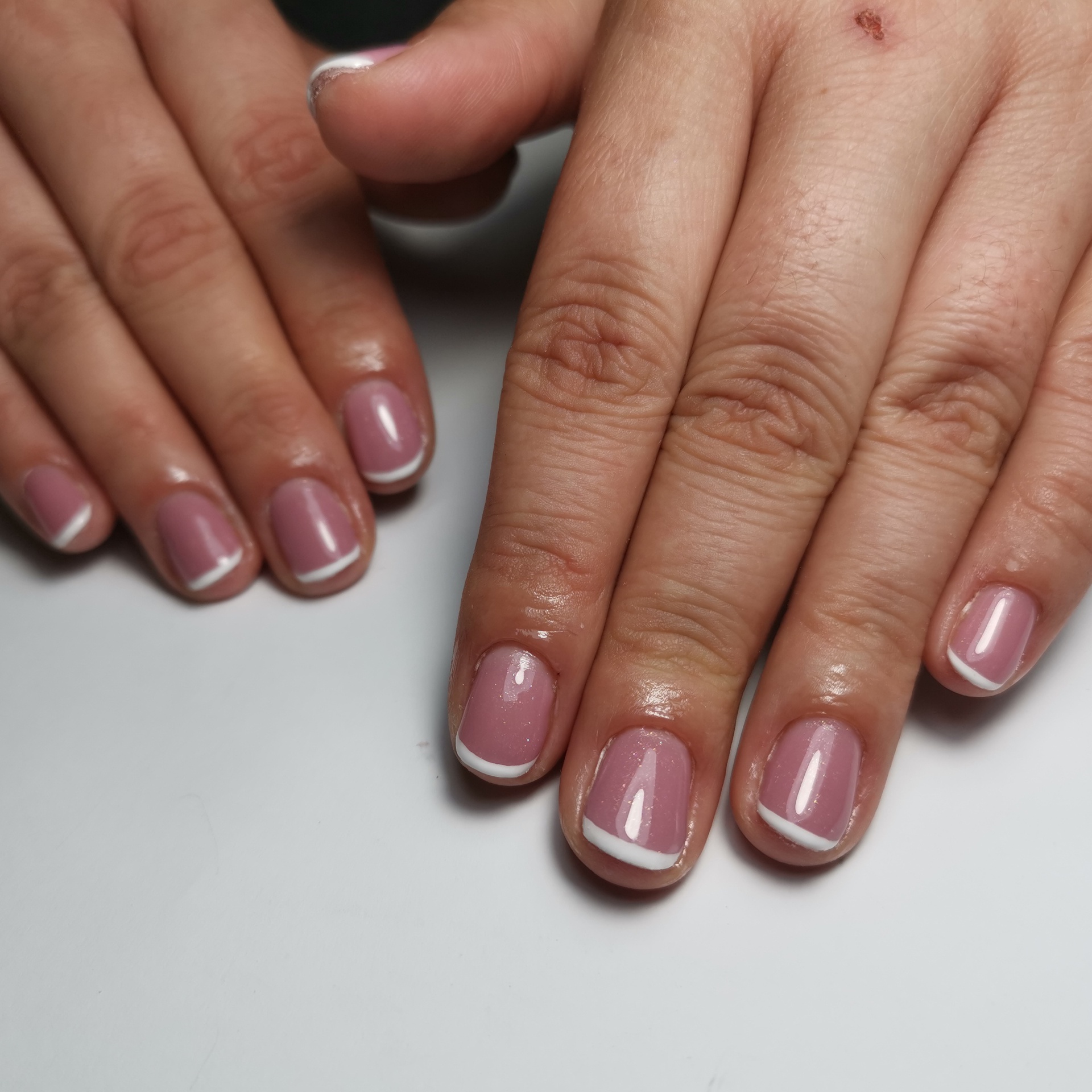 SEMILAC Vitamin Extend 5in1 - 7 ml - No. 805 Glitter Dirty Nude Rose