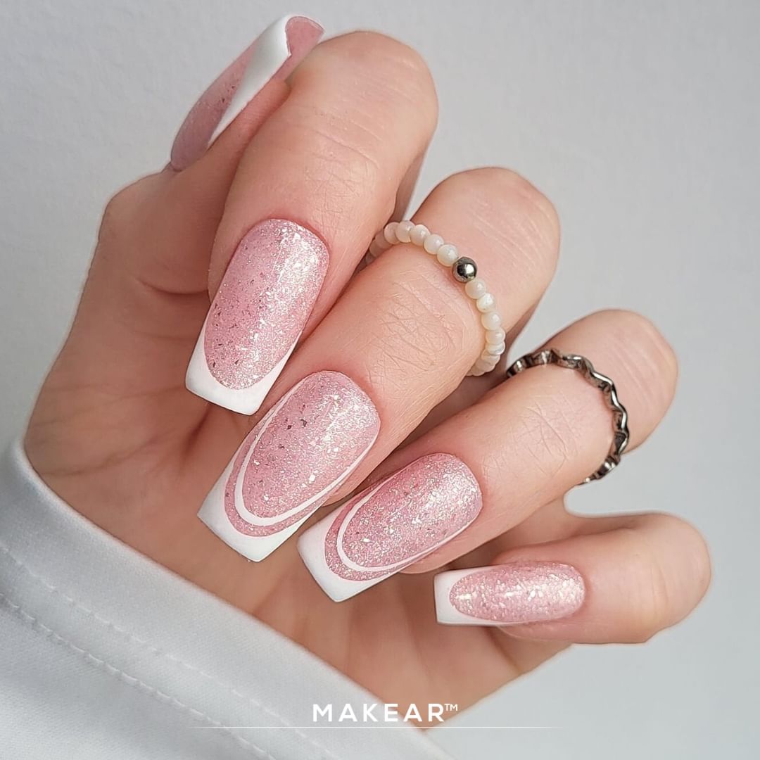 MAKEAR Gel&Go Builder Gél No.GG22 Pink Glitter 50ml
