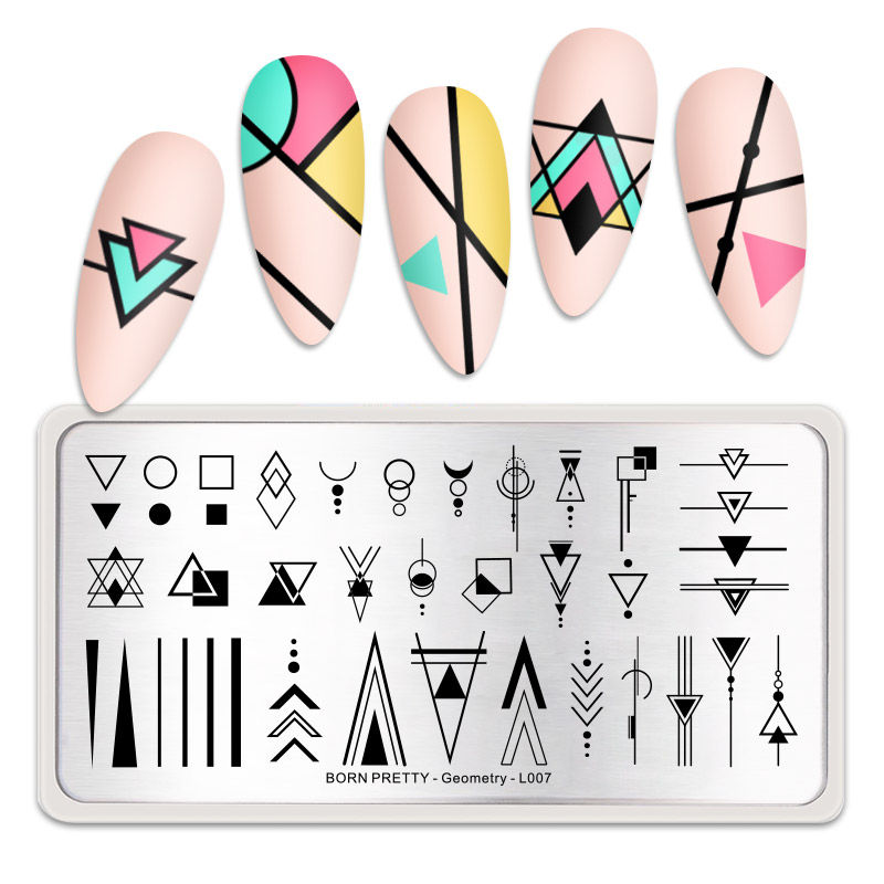 BORN PRETTY nyomdalemez - Geometry L007