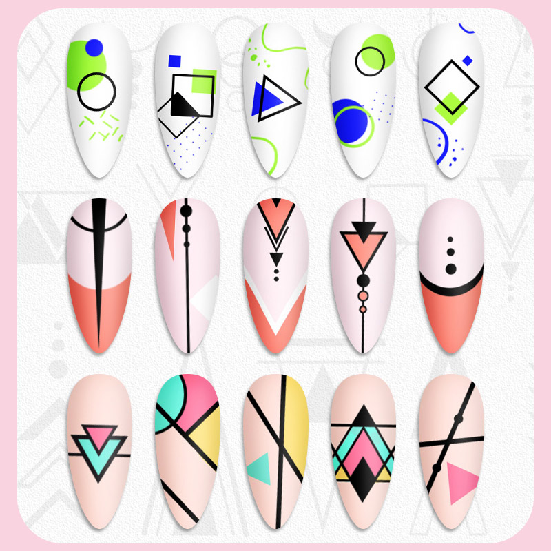 BORN PRETTY nyomdalemez - Geometry L007