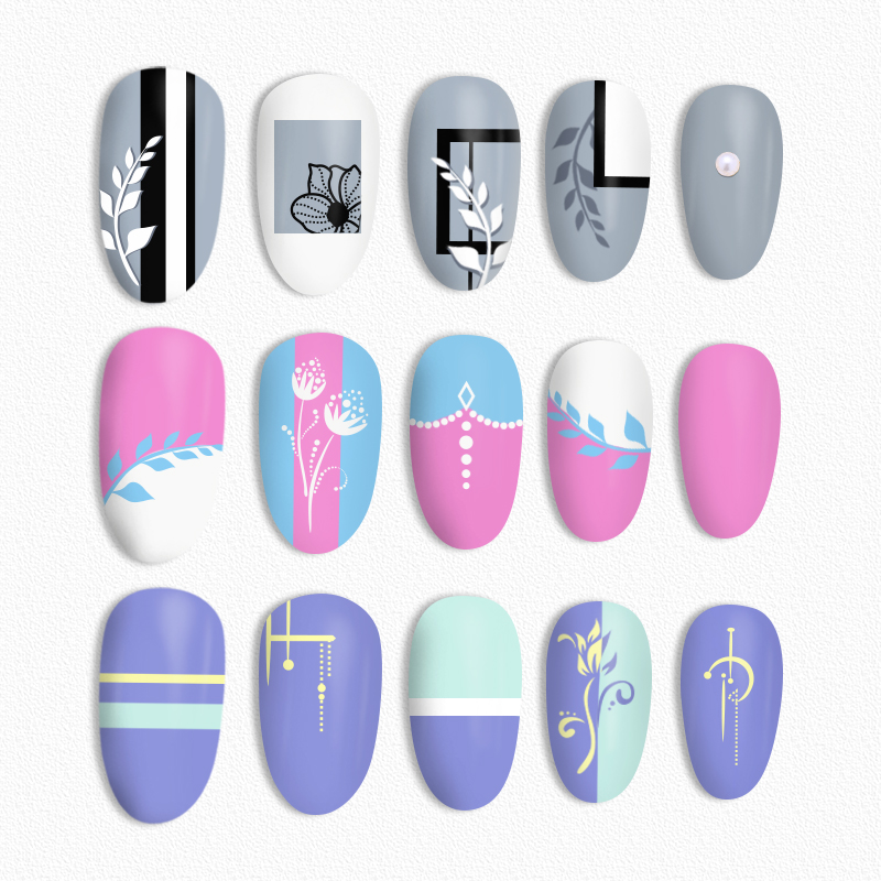 BORN PRETTY nyomdalemez - Decoration L001