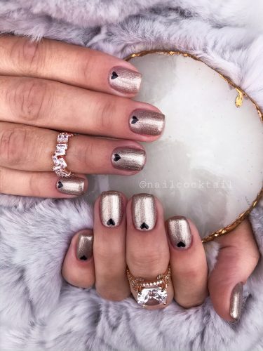 Diamond Nails gél lakk 7 ml No.DN073 Metál