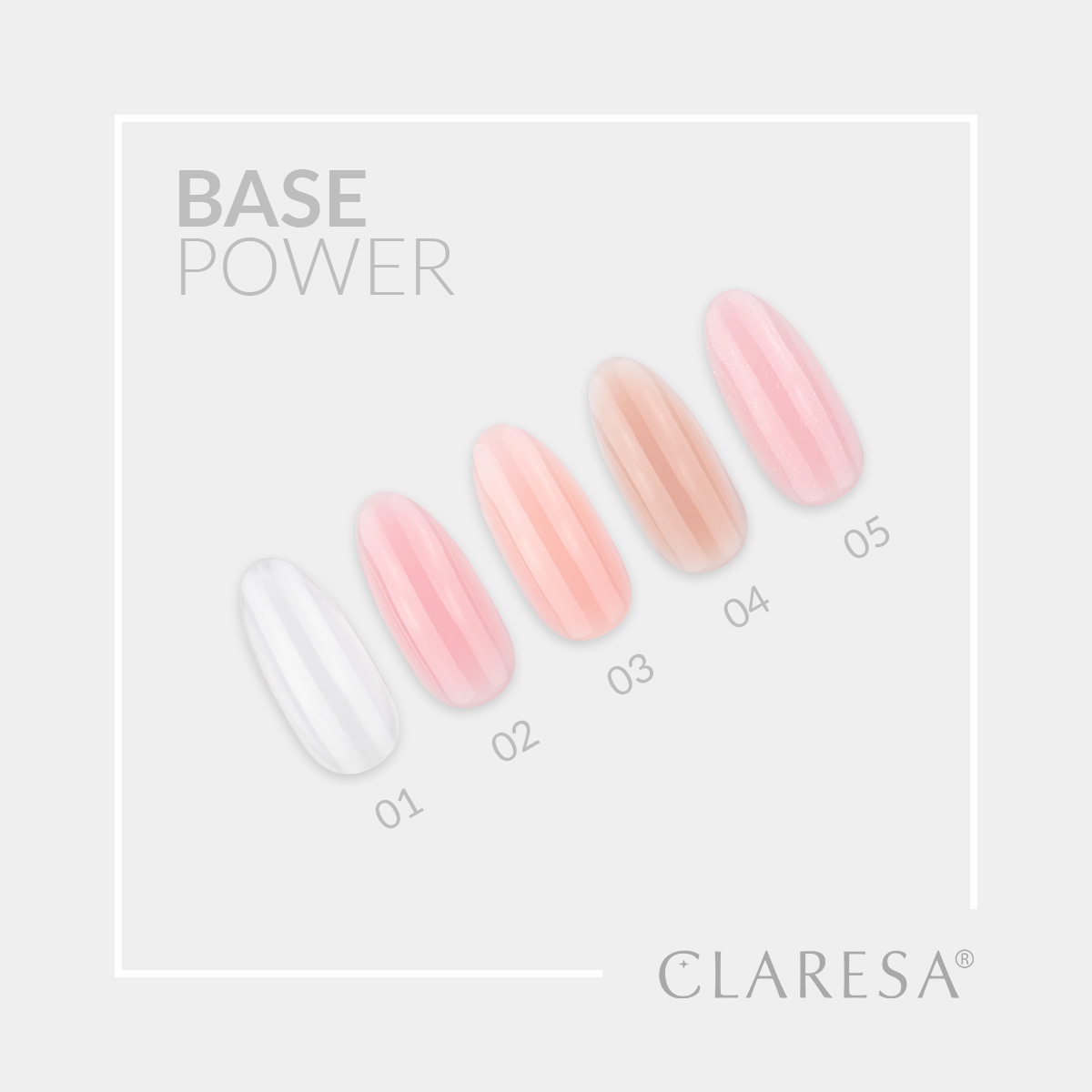 CLARESA UV/LED Base Power 01 - Clear - 5g