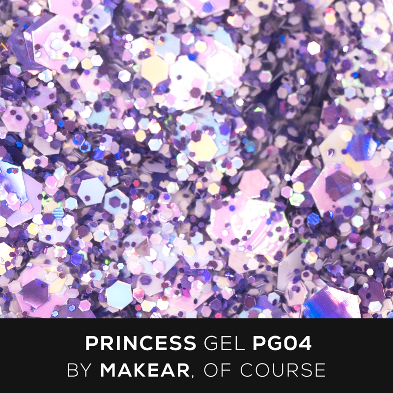 MAKEAR Princess Gel 5ml -  PG04 Violet