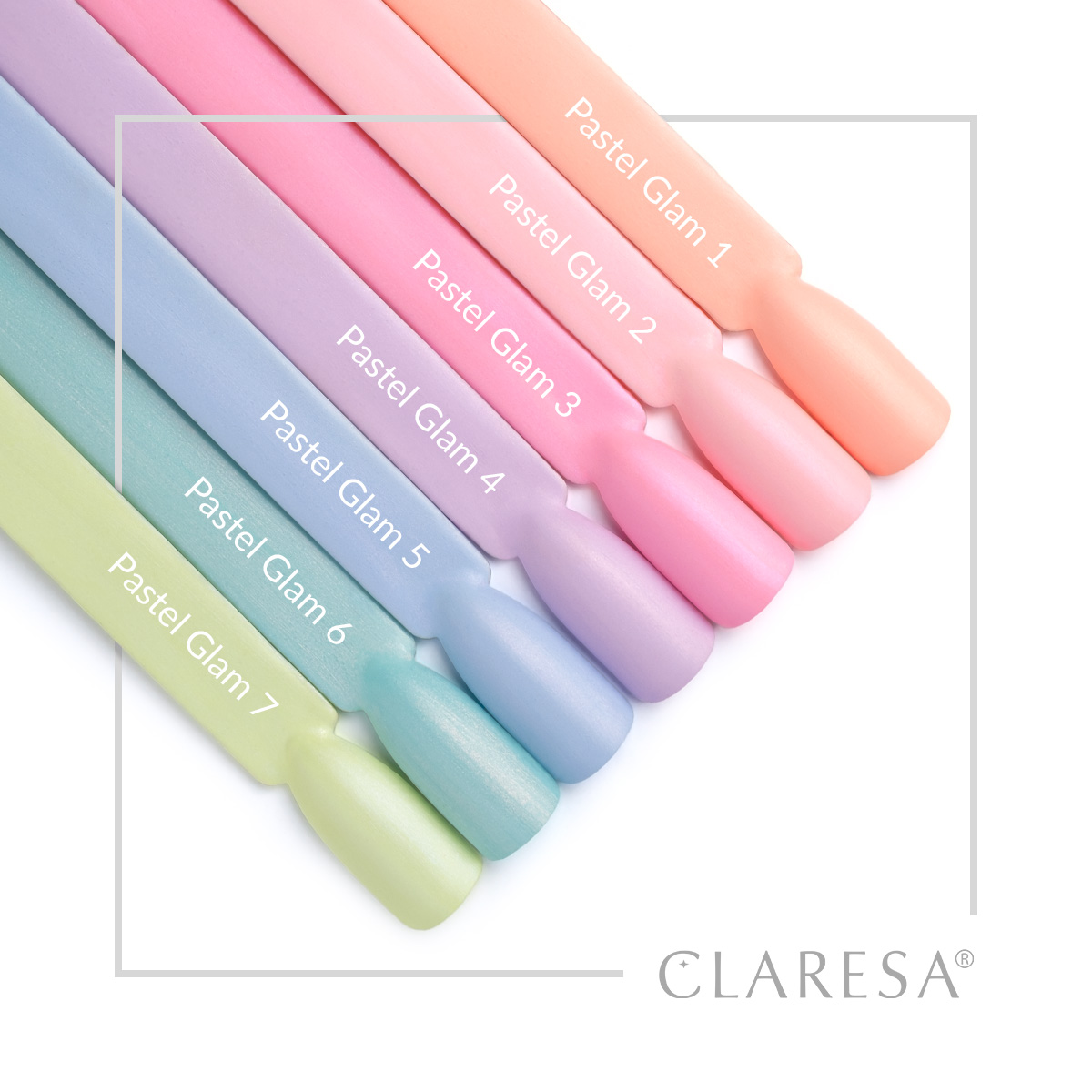 CLARESA UV/LED gél lakk 5g - Pastel Glam 1