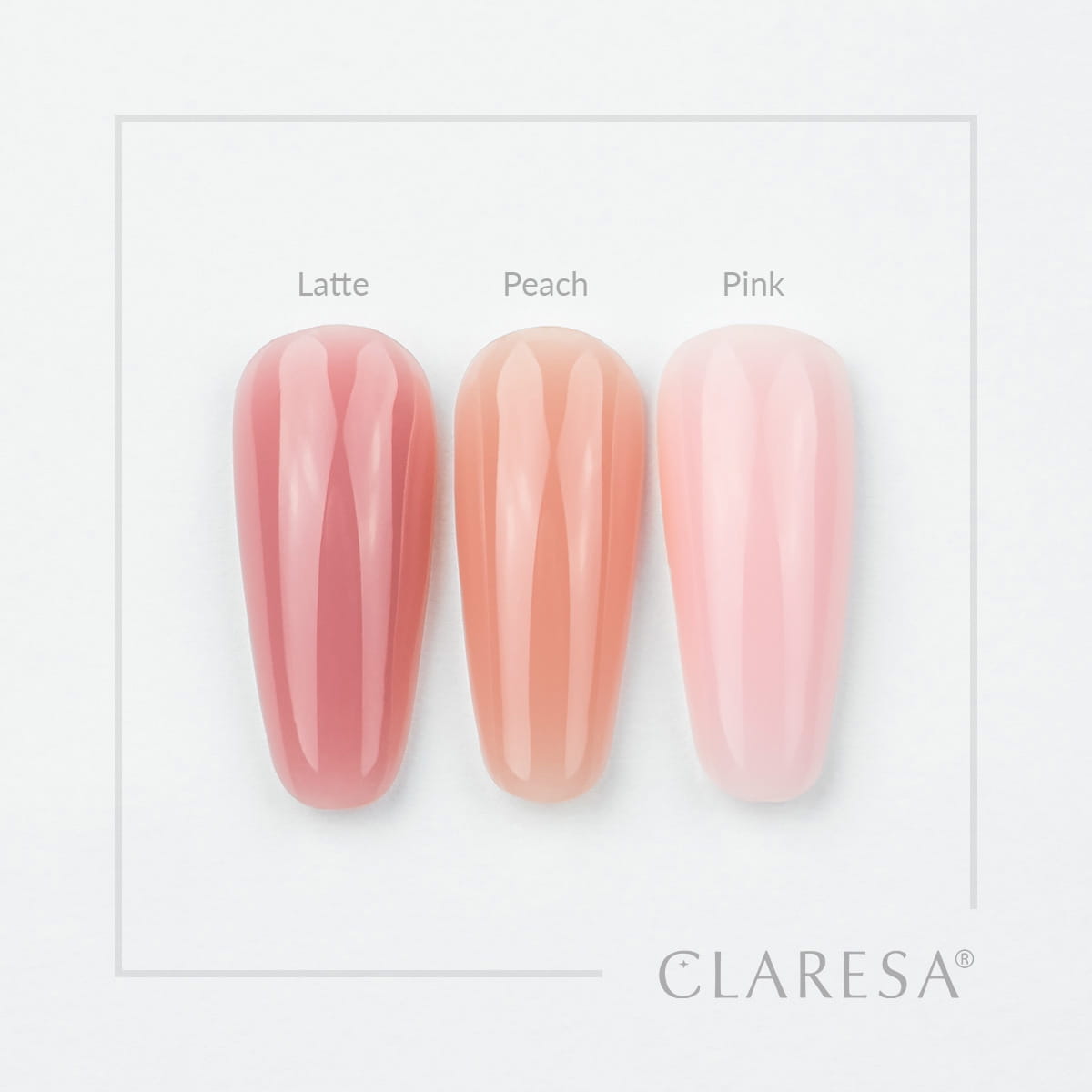 Claresa Poly Gel 30g - Peach