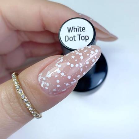 MAKEAR No Wipe Top - Dots White 8ml