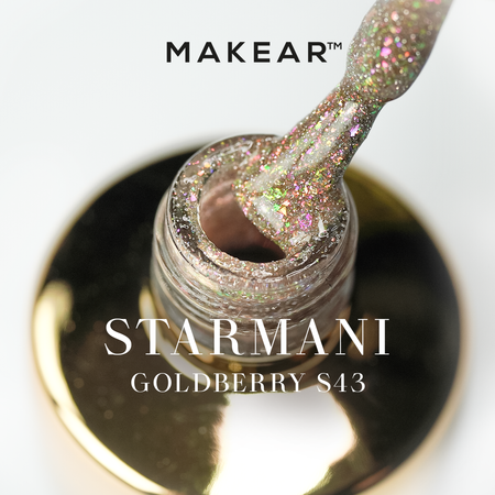 MAKEAR Gel Polish 8ml No.S43 Goldberry STARMANI